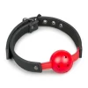 EasyToys Fetish Bâillon-boule Ajourée Noir/rouge -Vestiaire Fetish Soldes 2023 baillon boule ajouree noirrouge