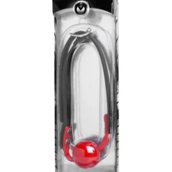 Master Series Bâillon-boule Pleine Noir/rouge -Vestiaire Fetish Soldes 2023 baillon boule pleine noirrouge 2