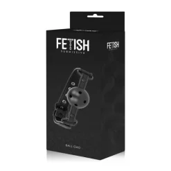 Fetish Bâillon-boule Respirant En Cuir Vegan -Vestiaire Fetish Soldes 2023 baillon boule respirant en cuir vegan 3