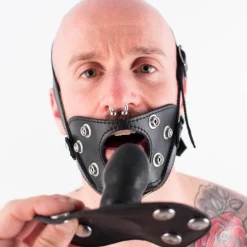 RoB Accessoires Baillon Plug Cuir -Vestiaire Fetish Soldes 2023 baillon plug cuir 5