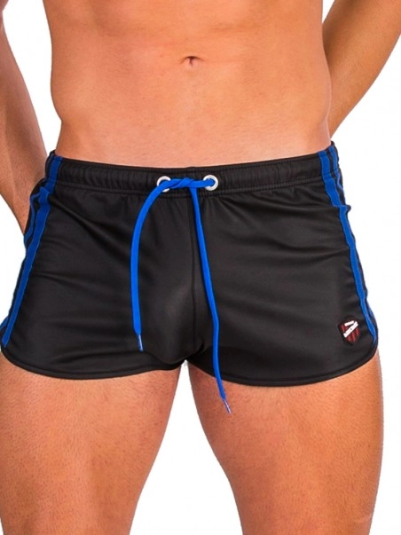 Barcode Berlin Short Byron Bandes Bleues 3 Barcode Berlin Short Byron Bandes Bleues