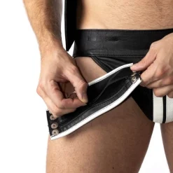 RoB Accessoires Bracelet Porte-billets Bords Blancs Cuir -Vestiaire Fetish Soldes 2023 bracelet porte billets bords blancs cuir 2