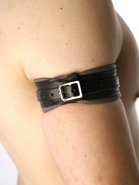 Bruthal Gear Brassard Boucle Cuir 3 Bruthal Gear Brassard Boucle Cuir