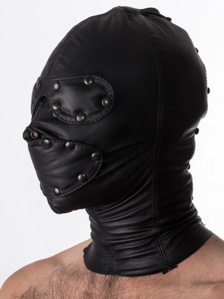 RoB Accessoires Cagoule Blackout Cuir 4 RoB Accessoires Cagoule Blackout Cuir – Image 2