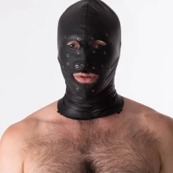 RoB Accessoires Cagoule Blackout Cuir 11 RoB Accessoires Cagoule Blackout Cuir -Vestiaire Fetish Soldes 2023 cagoule blackout cuir 3