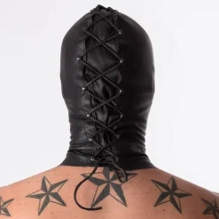 RoB Accessoires Cagoule Blackout Cuir 13 RoB Accessoires Cagoule Blackout Cuir -Vestiaire Fetish Soldes 2023 cagoule blackout cuir 5