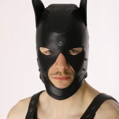 Bruthal Gear Cagoule Chien Cuir -Vestiaire Fetish Soldes 2023 cagoule chien cuir bruthal gear 2