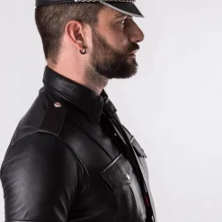 Rob Casquette Chaine Cuir -Vestiaire Fetish Soldes 2023 casquette chaine cuir 2