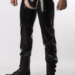 RoB Latex Et Néoprène Chaps Zip Extérieur Latex -Vestiaire Fetish Soldes 2023 chaps zip exterieur latex 2