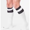 Barcode Berlin Chaussettes Hautes De Football -Vestiaire Fetish Soldes 2023 chaussettes hautes de football 3