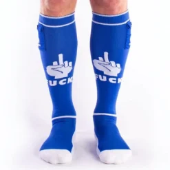 Brutus Chaussettes Hautes Party Socks Fuck (plusieurs Coloris)