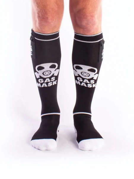 Brutus Chaussettes Hautes Party Socks Gas Mask (plusieurs Coloris) 3 Brutus Chaussettes Hautes Party Socks Gas Mask (plusieurs Coloris)