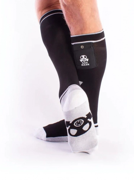 Brutus Chaussettes Hautes Party Socks Gas Mask (plusieurs Coloris) 6 Brutus Chaussettes Hautes Party Socks Gas Mask (plusieurs Coloris) – Image 4