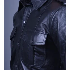 Mr. Riegillio Chemise En Cuir Manches Longues - Mr Riegillio 11 Mr. Riegillio Chemise En Cuir Manches Longues - Mr Riegillio -Vestiaire Fetish Soldes 2023 chemise en cuir manches longues mr riegillio 4