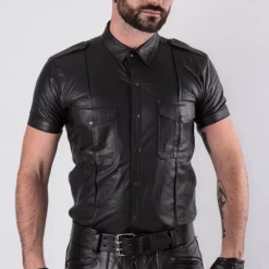 Bruthal Gear Chemise Fit Bruthal Cuir