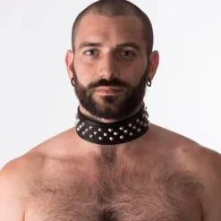 RoB Accessoires Collier Dog à Clous -Vestiaire Fetish Soldes 2023 collier dog a clous 4