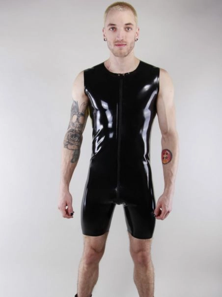 Combi Courte En Latex - Latex 101 3 Combi Courte En Latex - Latex 101
