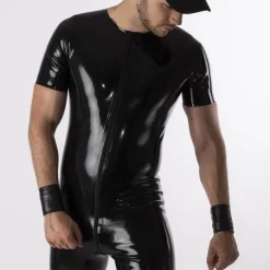 RoB Latex Et Néoprène Combinaison Courte Latex -Vestiaire Fetish Soldes 2023 combinaison courte latex 4