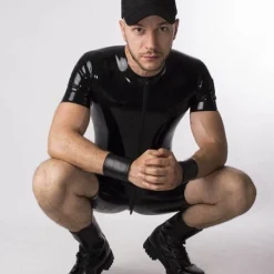 RoB Latex Et Néoprène Combinaison Courte Latex -Vestiaire Fetish Soldes 2023 combinaison courte latex 5