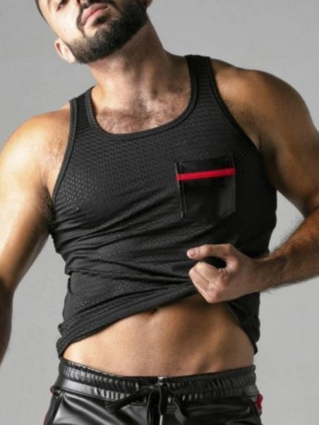 Débardeur Sexy En Mesh Look At Harder - Locker Gear 3 Débardeur Sexy En Mesh Look At Harder - Locker Gear