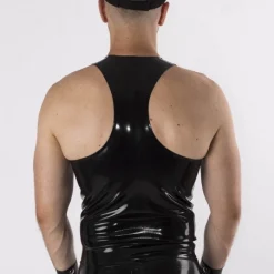 RoB Latex Et Néoprène Débardeur Y Zip Latex -Vestiaire Fetish Soldes 2023 debardeur y zip latex 2