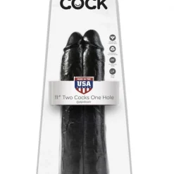 Pipedream Double Gode Ventouse King Cock 30,5 Cm X 9,1 Cm -Vestiaire Fetish Soldes 2023 double gode ventouse king cock 3