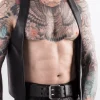Rob Gilet Barman Cuir -Vestiaire Fetish Soldes 2023 gilet barman cuir