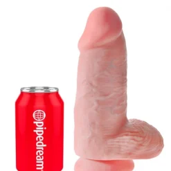 Pipedream Gode King Cock Réaliste Chubby 25 X 7,6 Cm -Vestiaire Fetish Soldes 2023 gode realiste chubby 5