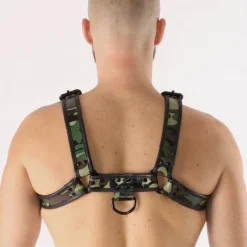 The Red Harnais Militaire En Cuir -Vestiaire Fetish Soldes 2023 harnais militaire en cuir 2