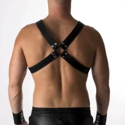 RoB Accessoires Harnais Y En Cuir -Vestiaire Fetish Soldes 2023 harnais y en cuir 2