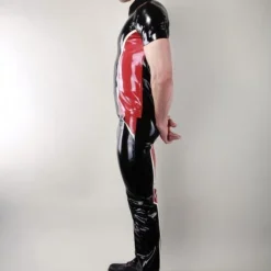 Jeans Bicolore Contrast - Latex 101 12 Jeans Bicolore Contrast - Latex 101 -Vestiaire Fetish Soldes 2023 jeans bicolore contrast latex 101 4