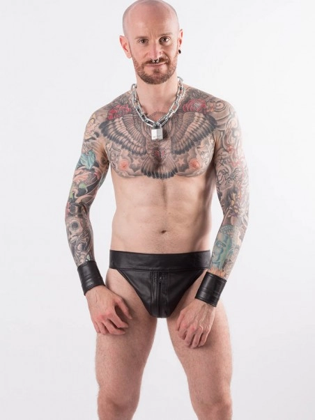 Rob Jockstrap Zippé Cuir 4 Rob Jockstrap Zippé Cuir – Image 2