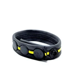 665 Cockring Néoprène à Pressions Gun Strap