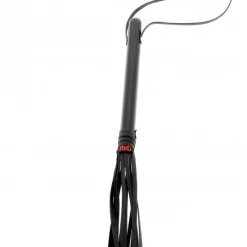 The Red Martinet Long En Cuir -Vestiaire Fetish Soldes 2023 martinet long en cuir 3