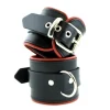 RoB Accessoires Menottes Cuir Chevilles Bords Rouges -Vestiaire Fetish Soldes 2023 menottes chevilles bords rouges cuir