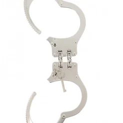 Autres Menottes, Double Charnière Métal -Vestiaire Fetish Soldes 2023 menottes double charniere metal 6