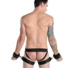 Menottes En Cuir Cuisses - Strict Leather -Vestiaire Fetish Soldes 2023 menottes en cuir cuisses strict leather