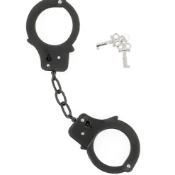 Autres Menottes Métal Noir -Vestiaire Fetish Soldes 2023 menottes metal noir 3