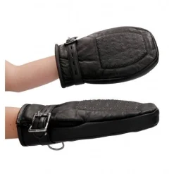 Moufles En Cuir Avec Pics -Vestiaire Fetish Soldes 2023 moufles en cuir avec pics 4