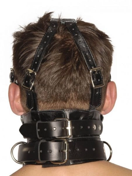 Muselière Premium En Cuir Avec Bâillons - Strict Leather 6 Muselière Premium En Cuir Avec Bâillons - Strict Leather – Image 4