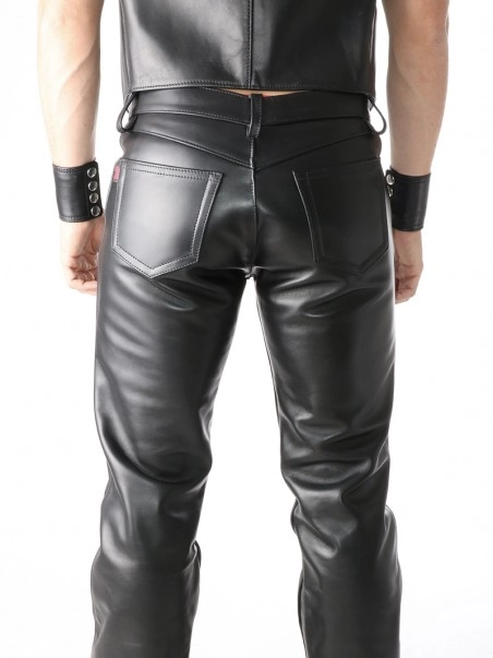 Pantalon Cuir RoB Droit 7 Pantalon Cuir RoB Droit – Image 5