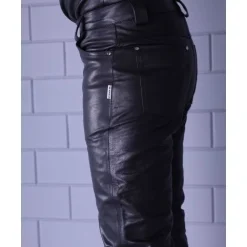 Mr. Riegillio Pantalon Droit En Cuir Fin 10 Mr. Riegillio Pantalon Droit En Cuir Fin -Vestiaire Fetish Soldes 2023 pantalon droit en cuir fin 2