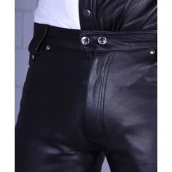 Mr. Riegillio Pantalon Droit En Cuir Fin 12 Mr. Riegillio Pantalon Droit En Cuir Fin -Vestiaire Fetish Soldes 2023 pantalon droit en cuir fin 4