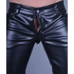 Mr. Riegillio Pantalon Slim Simili-cuir Invisible Thru 9 Mr. Riegillio Pantalon Slim Simili-cuir Invisible Thru -Vestiaire Fetish Soldes 2023 pantalon slim simili cuir invisible thru 2