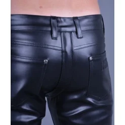 Mr. Riegillio Pantalon Slim Simili-cuir Invisible Thru 10 Mr. Riegillio Pantalon Slim Simili-cuir Invisible Thru -Vestiaire Fetish Soldes 2023 pantalon slim simili cuir invisible thru 3