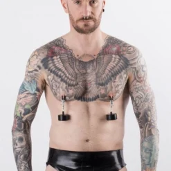 Rimba Pinces à Seins Croco Et Poids 200G