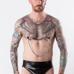 Rimba Pinces à Seins Croco Plates Réglables -Vestiaire Fetish Soldes 2023 pinces a seins croco plates reglables 2