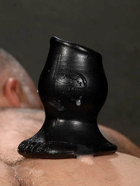 Oxballs Plug Creux Souple Pig Hole Noir 4 Oxballs Plug Creux Souple Pig Hole Noir – Image 2