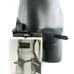 All Black Plug XL Trombone Hung System 20cm X 7 Cm -Vestiaire Fetish Soldes 2023 plug xl trombone hung system 4