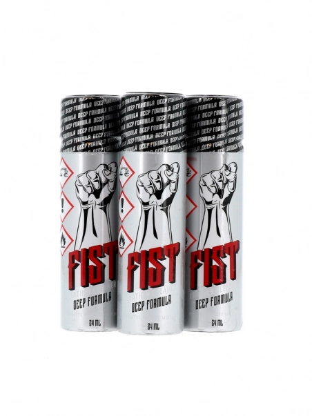 Poppers Fist Silver (24ml) 3 Poppers Fist Silver (24ml)